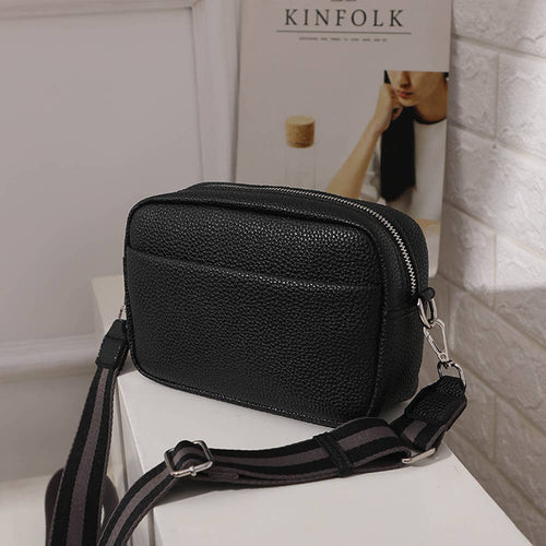 Solid Color Crossbody Bag