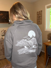 Load image into Gallery viewer, Common Loon Boxy Half Zip Sweatshirt