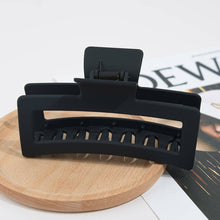 Load image into Gallery viewer, Extra Large Matte Rectangle Hair Claw Clip