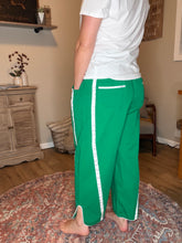 Load image into Gallery viewer, Striped Smocked Waist Drawstring Cropped Pants