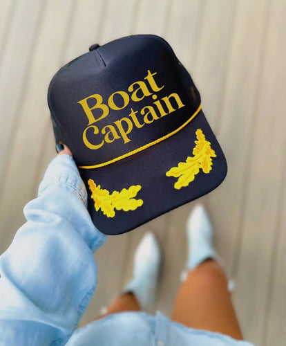 Boat Captain Trucker Hat