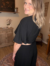 Load image into Gallery viewer, Twisted Top &amp; Wide Leg Pants Set