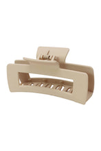 Load image into Gallery viewer, Wide Block Matte Hair Claw Clip