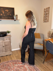 Denim Overall Jumpsuit