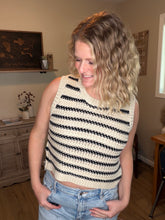 Load image into Gallery viewer, Textured Sweater Tank Top
