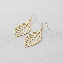 Load image into Gallery viewer, Creative Leaf Drop Earrings