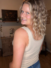 Load image into Gallery viewer, Base Ruffle Knitted Tank
