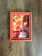 Load image into Gallery viewer, Tiara with Fire Cat Magnet