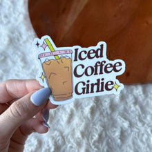 Load image into Gallery viewer, Iced Coffee Girlie Sticker