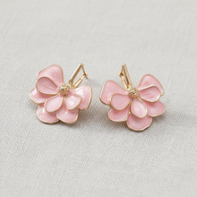 Load image into Gallery viewer, Ginkgo Leaf Double Layer Stud Earrings