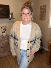 Load image into Gallery viewer, Argyle Cardigan