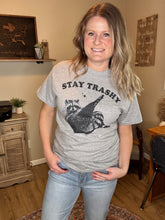Load image into Gallery viewer, Stay Trashy Raccoon Tee