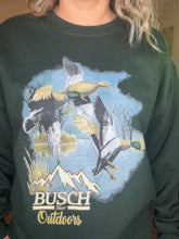 Load image into Gallery viewer, Vintage Busch Beer Outdoors Crewneck Sweatshirt