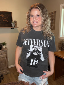 Vintage Justin Jefferson Football Tee