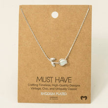 Load image into Gallery viewer, Dainty Tulip Pendant Necklace
