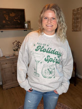 Load image into Gallery viewer, Full of Holiday Spirit Crew Neck