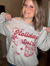 Load image into Gallery viewer, Holiday Spirit Crew Neck Sweatshirt