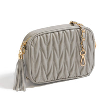 Load image into Gallery viewer, Quilted Leather Crossbody Bag
