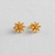 Load image into Gallery viewer, Layered Wheat Spike Earrings