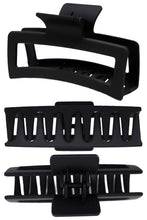 Load image into Gallery viewer, Extra Wide Block Matte Hair Claw Clip