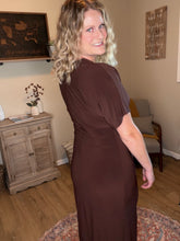 Load image into Gallery viewer, Twist Front Maxi Dress