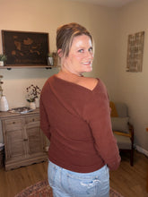 Load image into Gallery viewer, Off Shoulder Knit Top