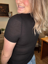 Load image into Gallery viewer, Mock Neck Ribbed Top
