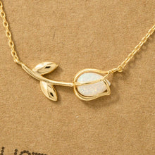 Load image into Gallery viewer, Dainty Tulip Pendant Necklace