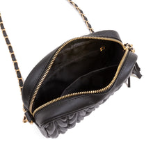 Load image into Gallery viewer, Quilted Braid Leather Cross Body Bag