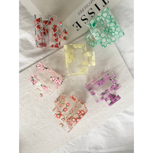 Fruit Print Clips