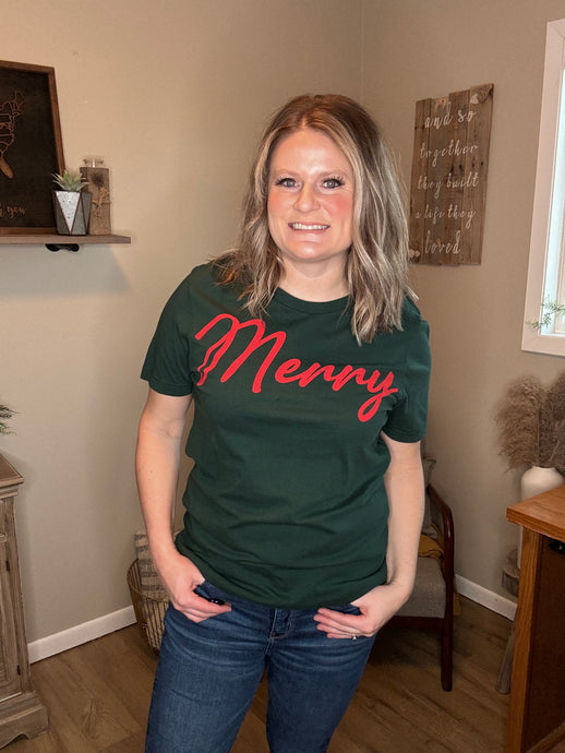 Merry Graphic Tee