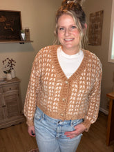 Load image into Gallery viewer, Button Sweater Cardigan