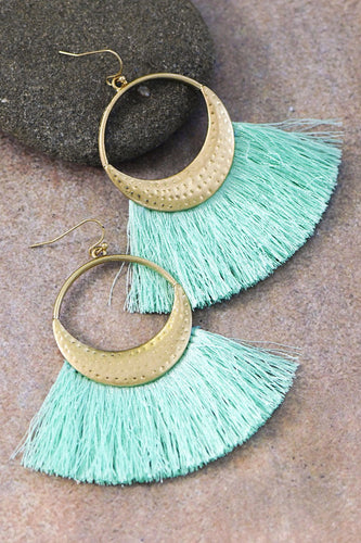 Boho Chic Tassel Earrings