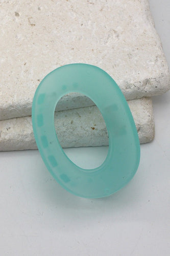 Bubbly Translucent Hair Claw Clip