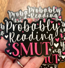 Load image into Gallery viewer, Probably Reading Smut Sticker Decal