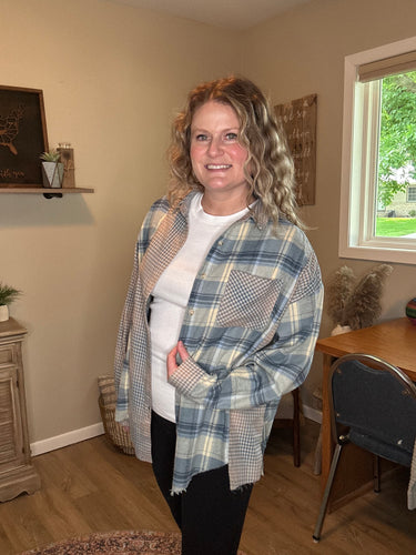 Kambrie Plaid Flannel Shirt