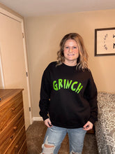 Load image into Gallery viewer, Grinch Crew Neck Sweatshirt