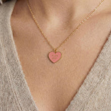Load image into Gallery viewer, Fuck Off Heart Pendant Necklace