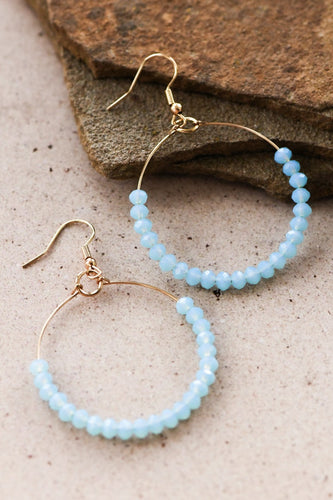 Boho beaded earrings