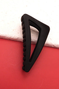 Matte Off-Triangle Hair Claw Clips