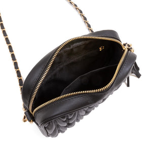 Quilted Leather Crossbody Bag