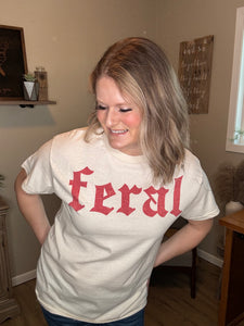 Feral Oversized Graphic Tee