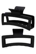 Load image into Gallery viewer, Extra Wide Block Matte Hair Claw Clip