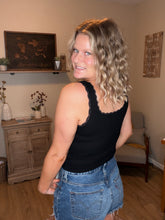 Load image into Gallery viewer, Basic Ruffle Knit Tank