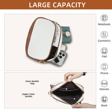 Load image into Gallery viewer, Single shoulder color blocked bag