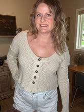 Load image into Gallery viewer, Long Sleeve Knit Cardigan Sweater Top