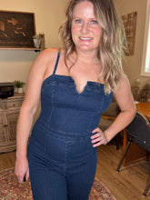 Load image into Gallery viewer, Denim Overall Jumpsuit