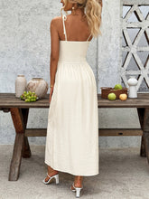 Load image into Gallery viewer, A-line Button Camisole Dress
