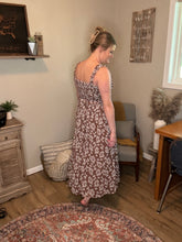 Load image into Gallery viewer, Smocked Floral Maxi Dress