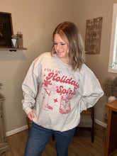 Load image into Gallery viewer, Holiday Spirit Crew Neck Sweatshirt